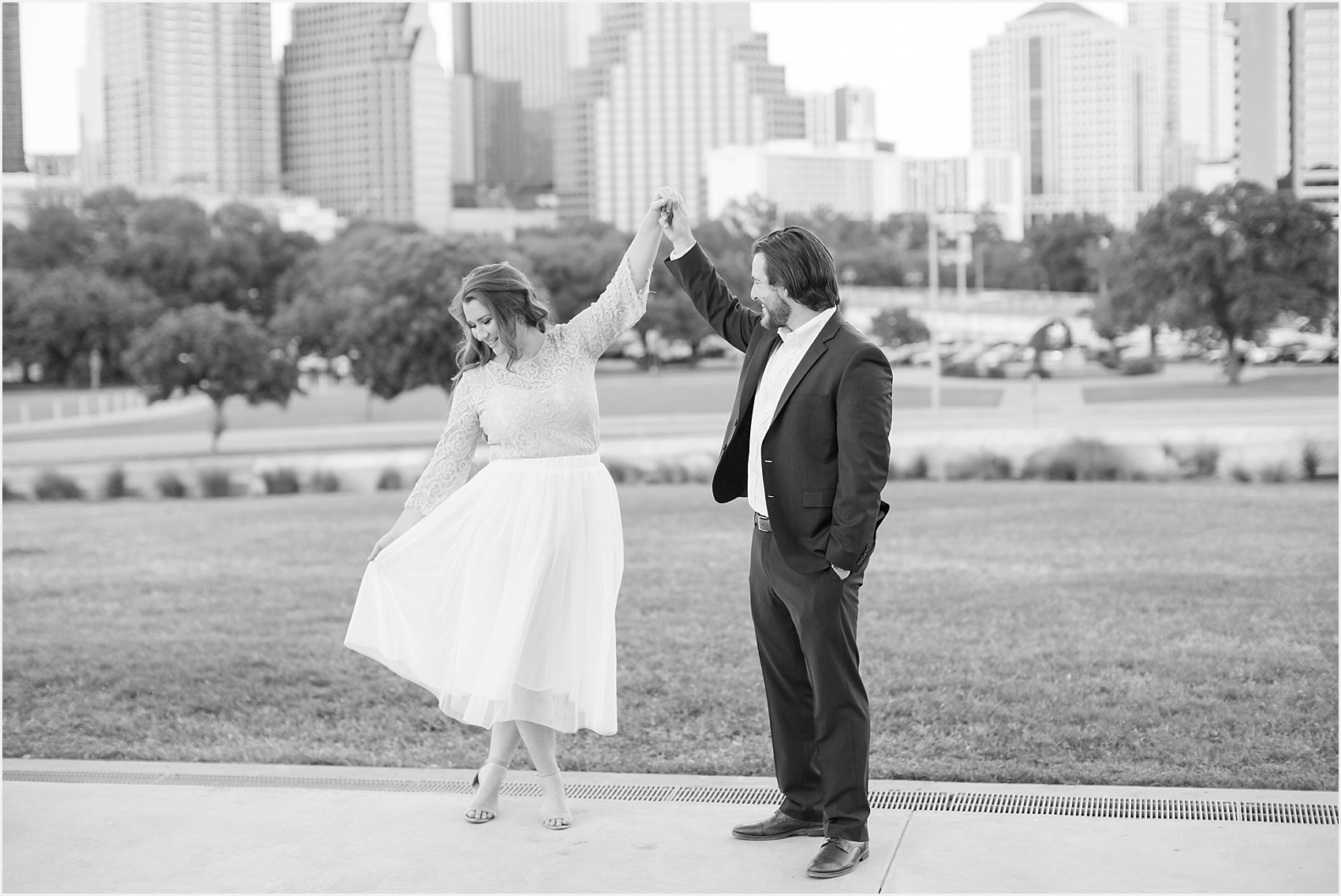 Paige Vaughn Photo Anniversary ATX Engagement Session Surprise Proposal Story HMP Story of Us Long Center