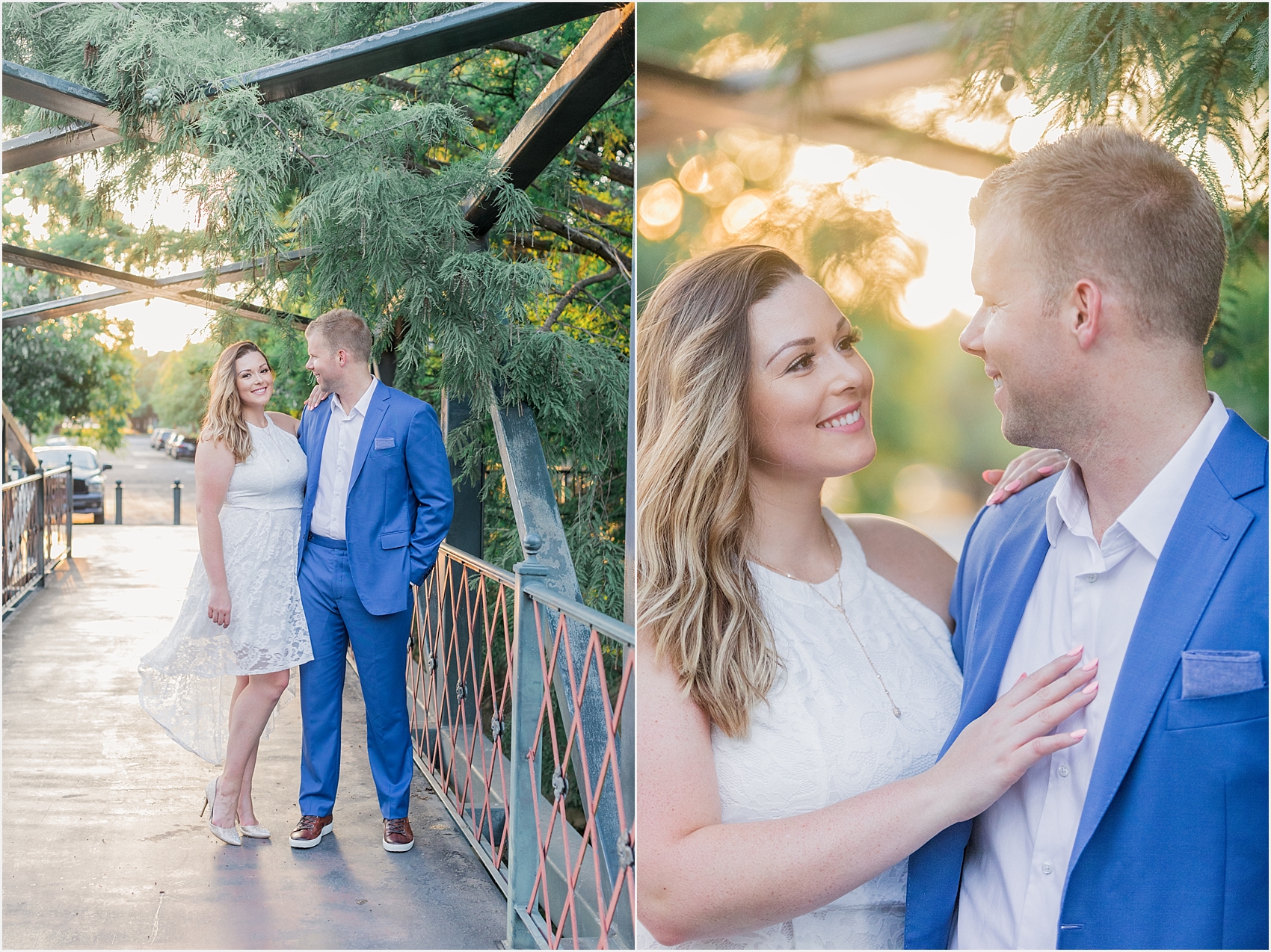 Austin San Antonio Wedding Photographer Light and Airy Elegant Engagement Session River Walk