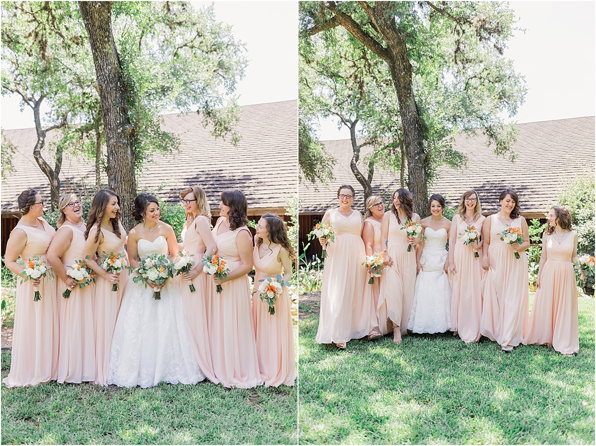Southern Wedding, Texas Old Town, Sage Hall, Wedding Photographer, Wedding Photography, ATX, Austin Texas, Holly Marie Photography, bridal party, bridesmaids, azazie, rose petal