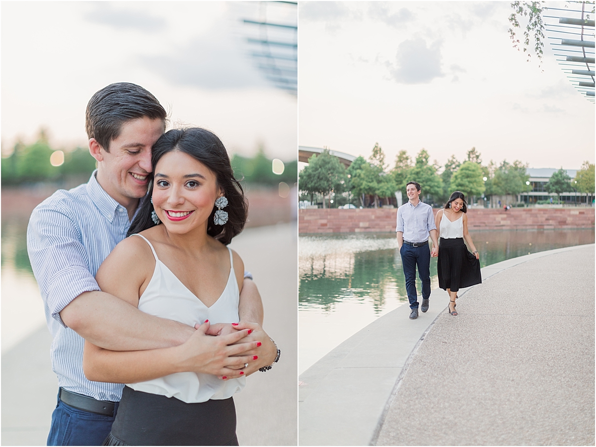 Austin Texas ATX Engagement Session Wedding Photographer Light and Airy Mueller Lake Park Outfit Inspiration