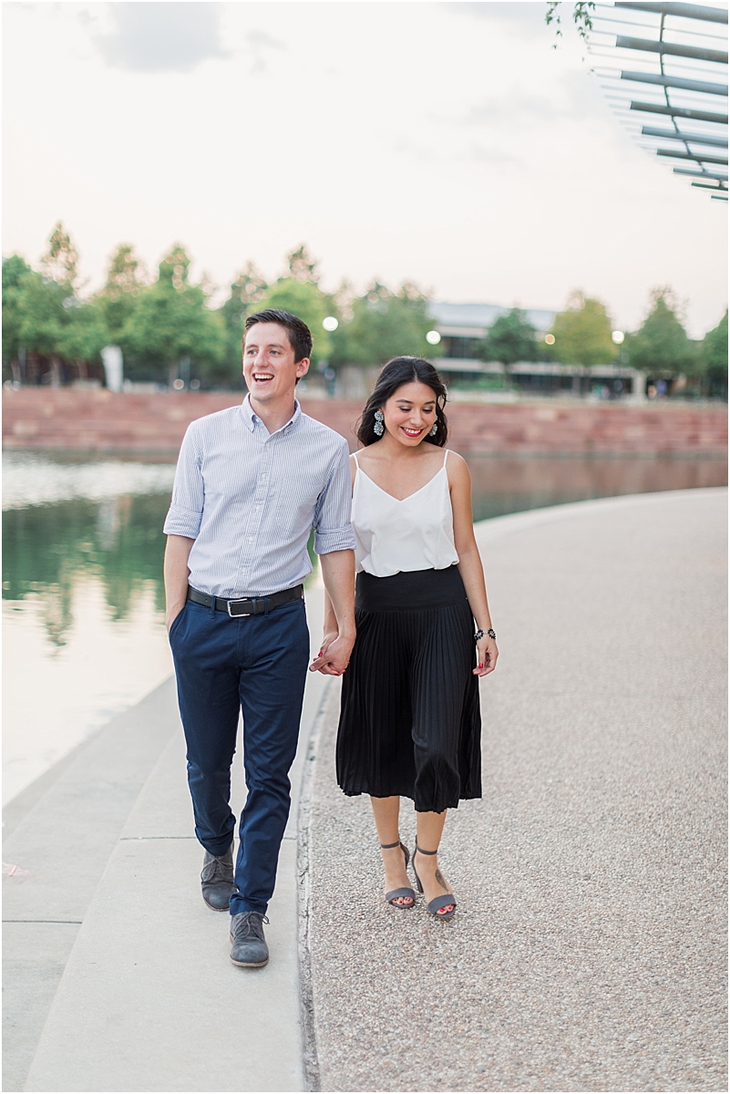 Austin Texas ATX Engagement Session Wedding Photographer Light and Airy Mueller Lake Park Outfit Inspiration