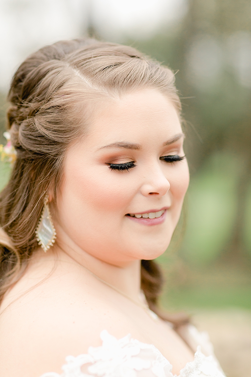 Meg's Texas Hill Country Bridal Session was what dreams are made of! Spoiler: the cutest little puppy made an apperance and almost stole the show!