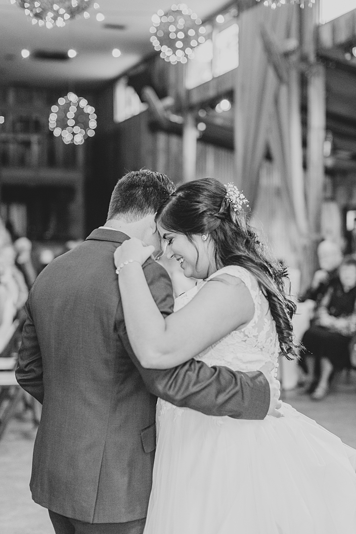 First dance as husband and wife!! "Not to be cheesy, but everything just made sense.” This Vista West Ranch wedding features the sweetest love story!! Click through to read more!