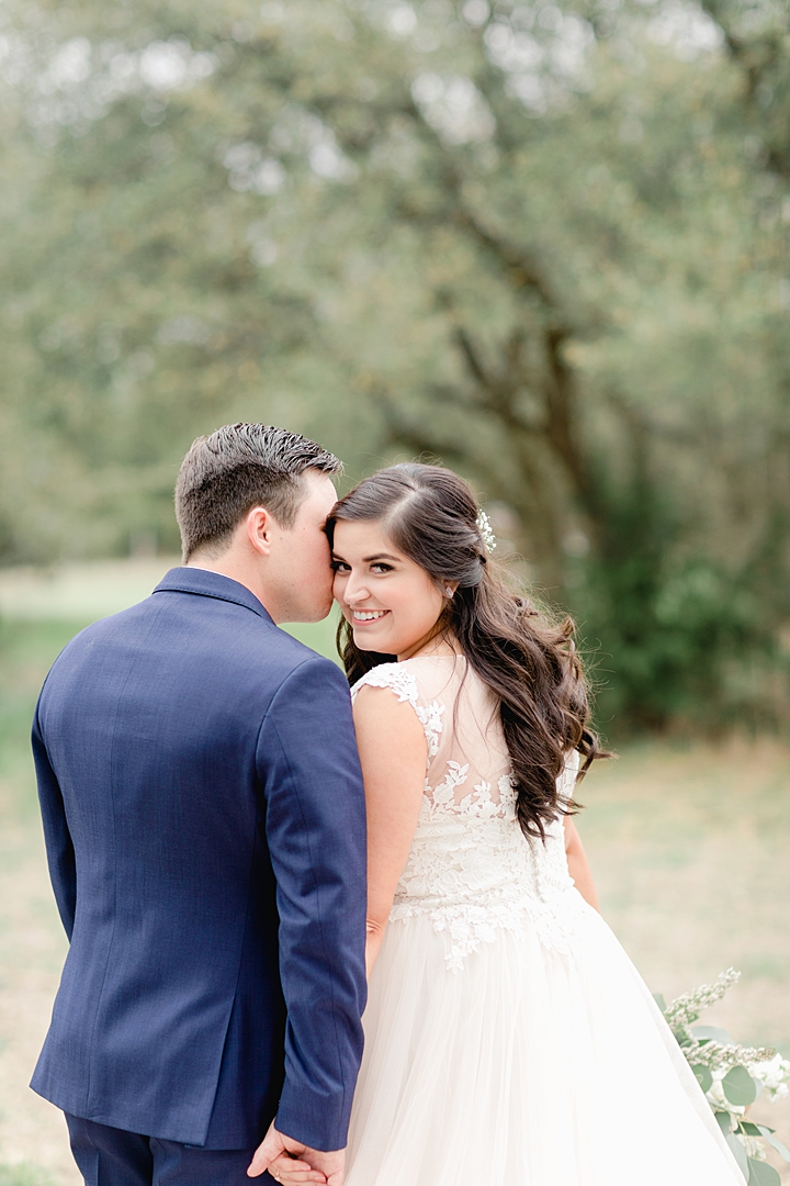 We love the grounds at Vista West! Sunset portrait time. "Not to be cheesy, but everything just made sense.” This Vista West Ranch wedding features the sweetest love story!! Click through to read more!