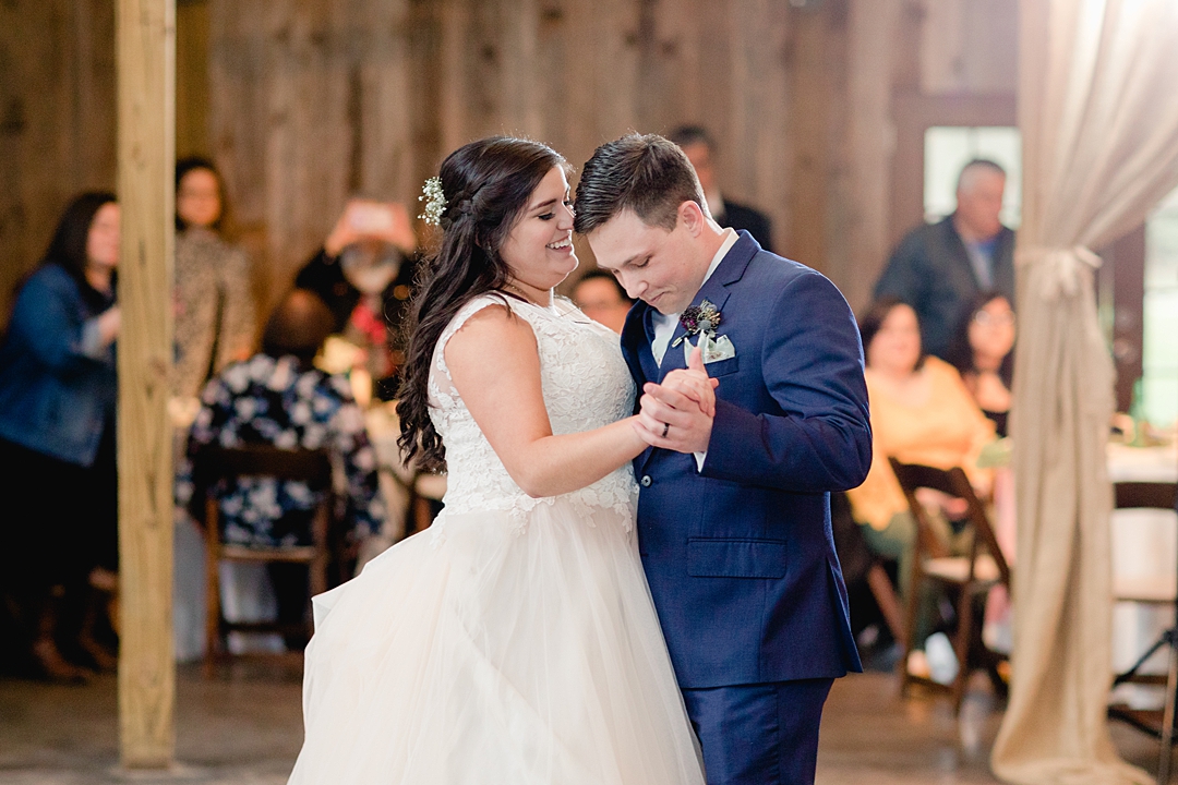 First dance as husband and wife!! "Not to be cheesy, but everything just made sense.” This Vista West Ranch wedding features the sweetest love story!! Click through to read more!