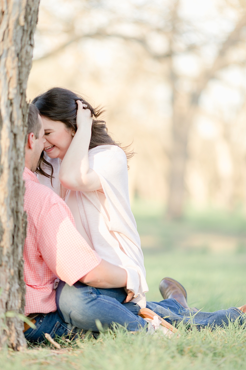Chelsea & Drew's engagement session at The Waters Point was so dreamy! Outfit Inspiration for sure!