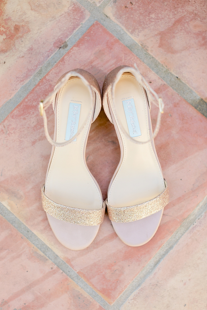 Betsey Johnson bride bridal shoes, details on a tiled floor, Austin Texas wedding photographer. Click through to see all the beautiful details from this wedding!