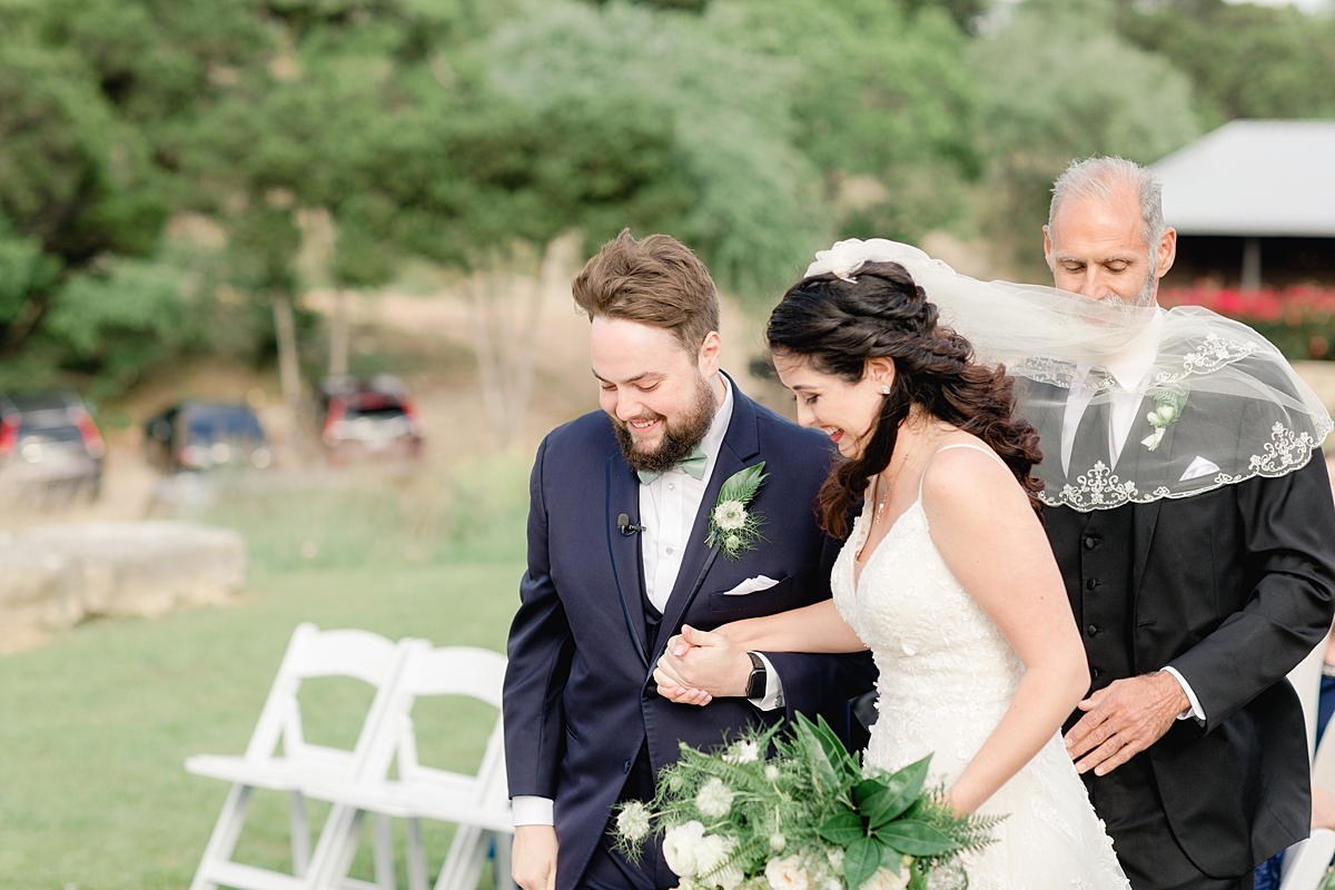 Aisle reveal, Austin Texas wedding photographer. Click through to see all the beautiful details from this wedding!
