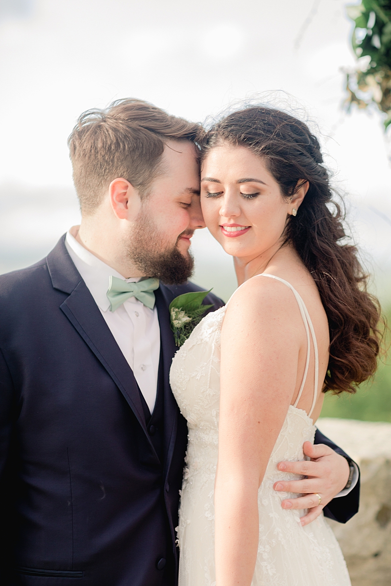 Husband and wife portraits, at Rancho Mirando, Austin Texas wedding photographer. Click through to see all the beautiful details from this wedding!