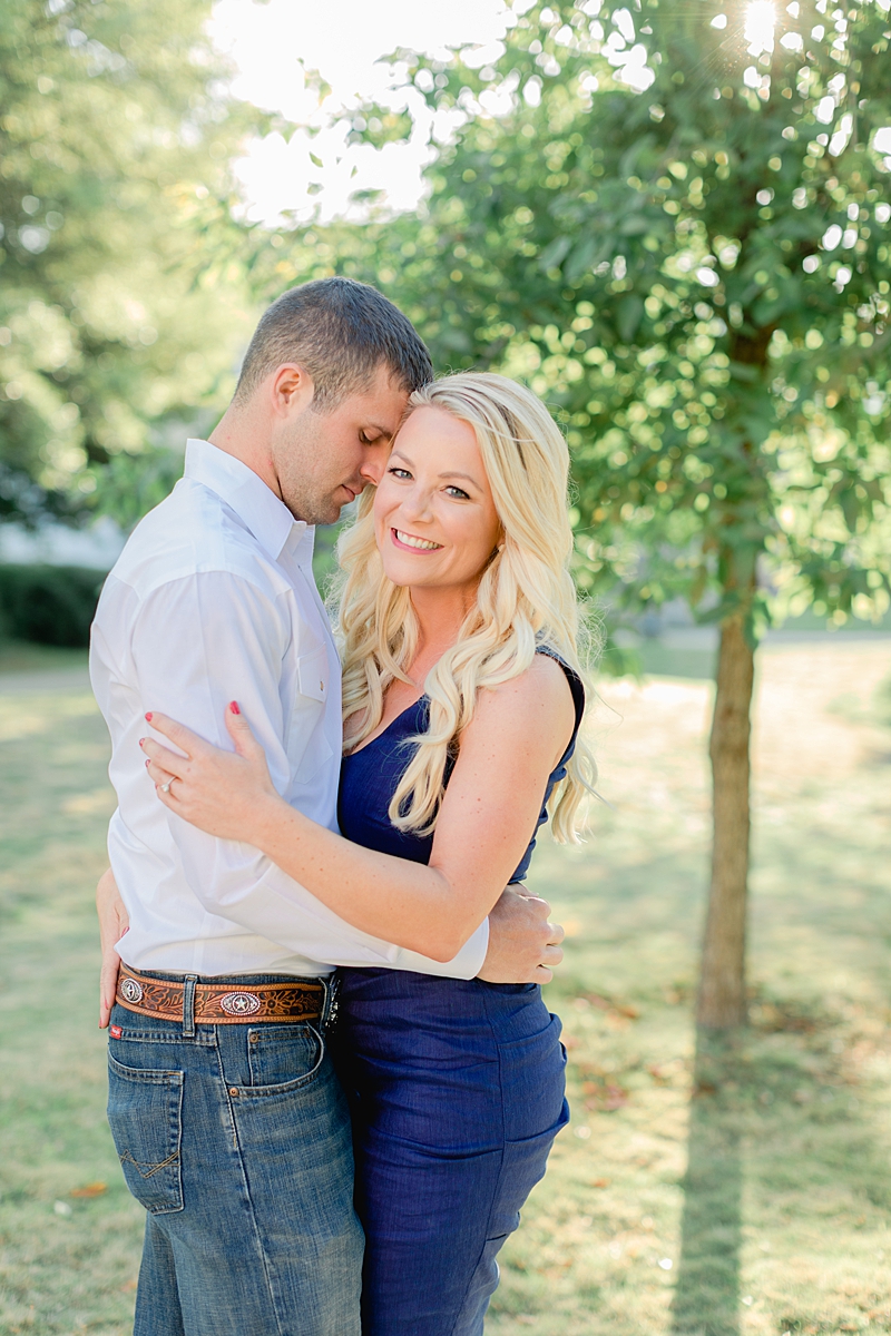 This engagement session in the Texas bluebonnets is just perfect! Outfit inspiration for sure!!! Steph is a reporter for Studio 512 and Aaron is a firefighter. Click through to read their story! 
