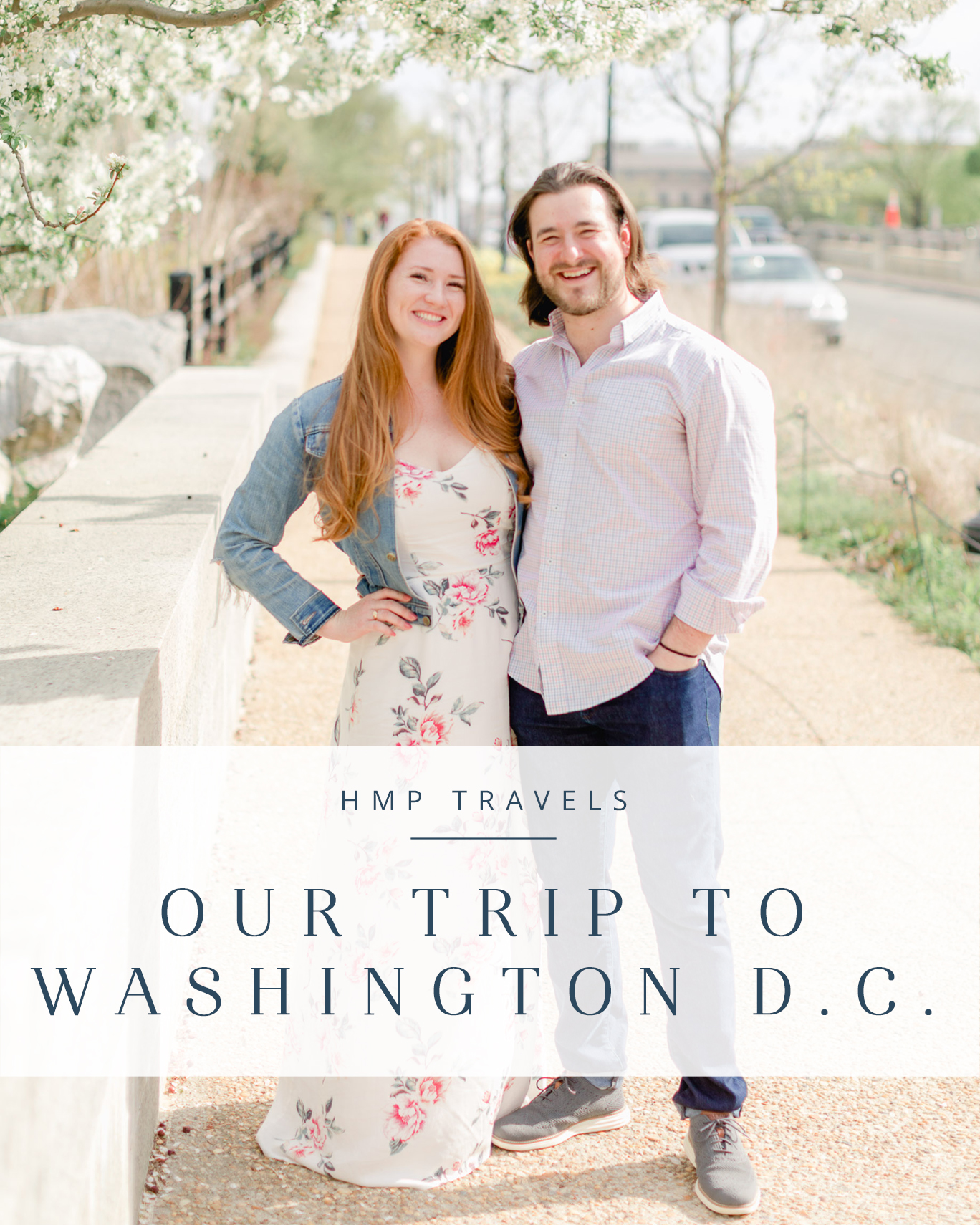 Last week AJ and I got to embark on a trip of firsts! Our first time heading to D.C. Our first time traveling with our bff Paige. (Aside from a quick beach road trip last summer!) And our first big ~wedding~ related shenanigan: having our engagement session!