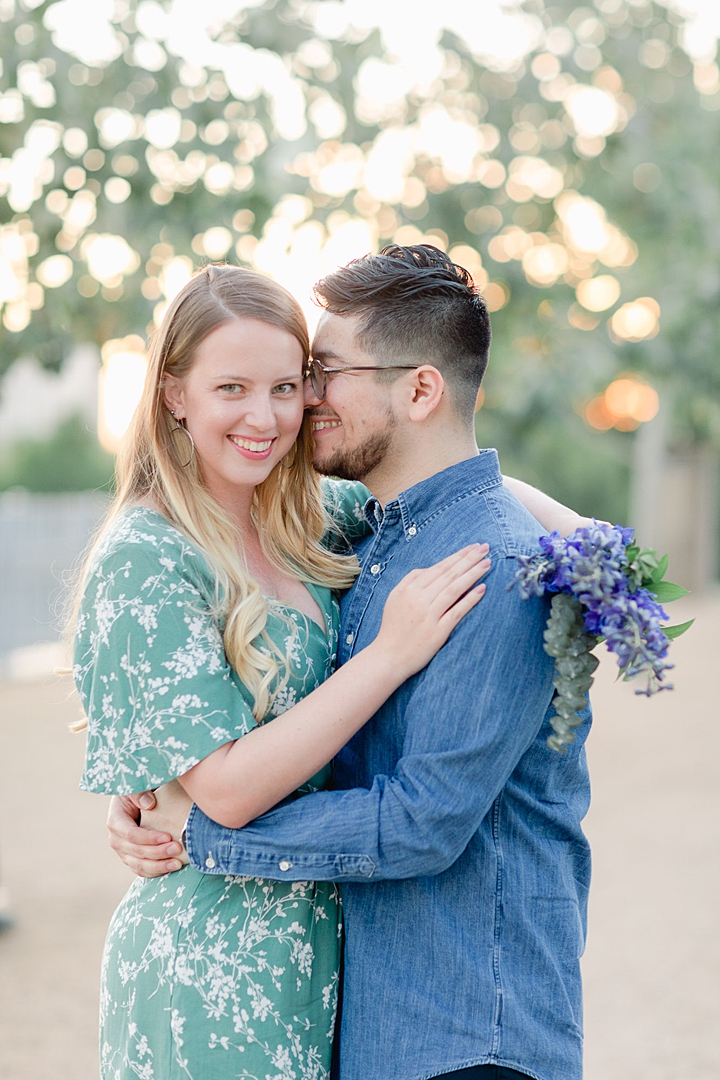 Lauren & Xavier were serving some series J. Crew vibes at their engagement session in The Heights, Houston! Click through to see their whole session!