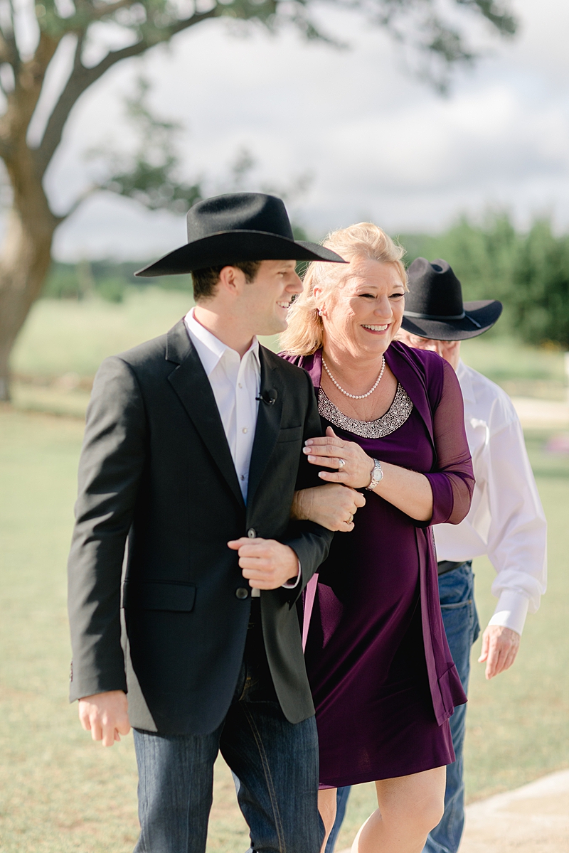 This beautiful summertime wedding at The Alexander at Creek Road features a beautiful ourdoor reception and ceremony under a huge oak tree.