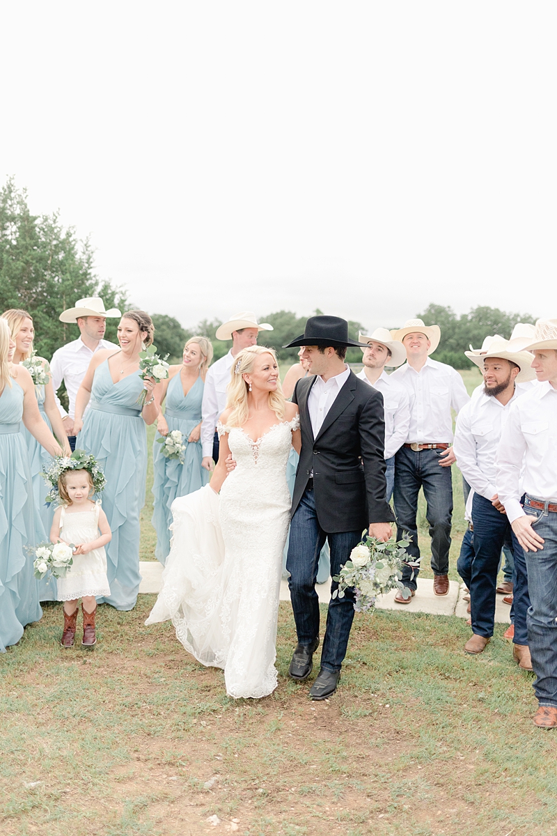 Wedding party shots! This beautiful summertime wedding at The Alexander at Creek Road features a beautiful ourdoor reception and ceremony under a huge oak tree.