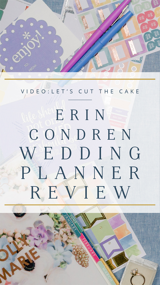 What does a planner obsessed wedding photographer get when it's time to plan her own wedding? Spoiler, it's not just one Erin Condren planner...it's THREE! Click through to see what I ended up getting!