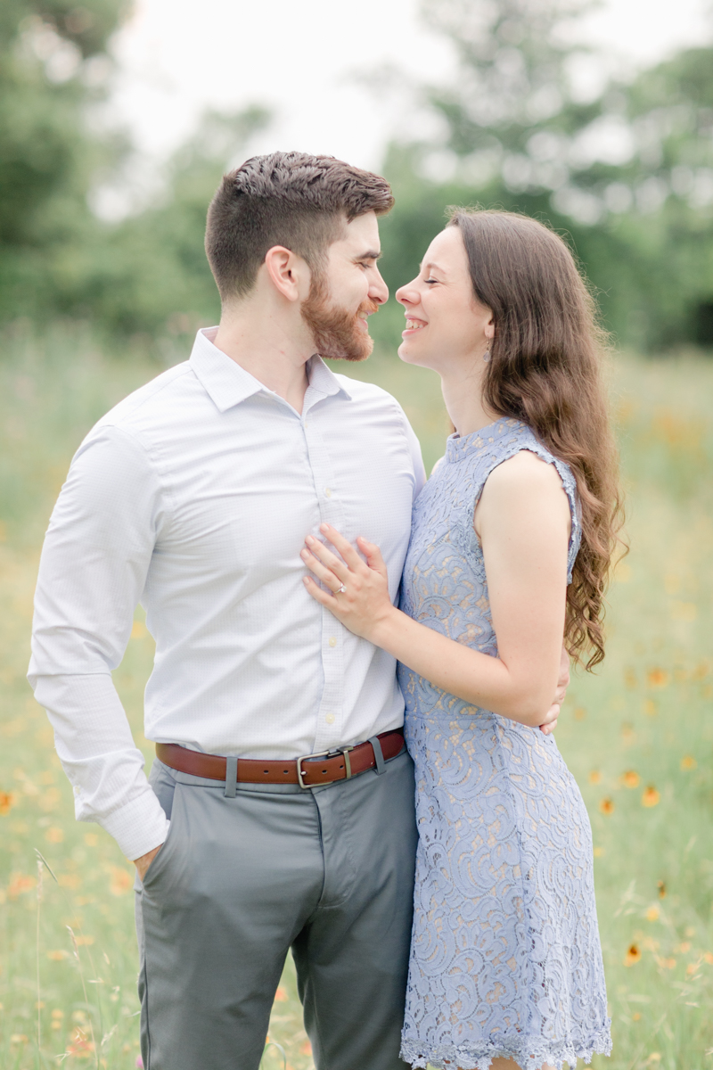 ALT TEXT: Sometimes a couple's energy is just so contagious. That’s Sebastian and Amber-Lea. They're the epitome of bubbly. Their Camp Lucy engagement session was so fun and beautiful! Plus there were ALPACAS! Click through to see their whole session!