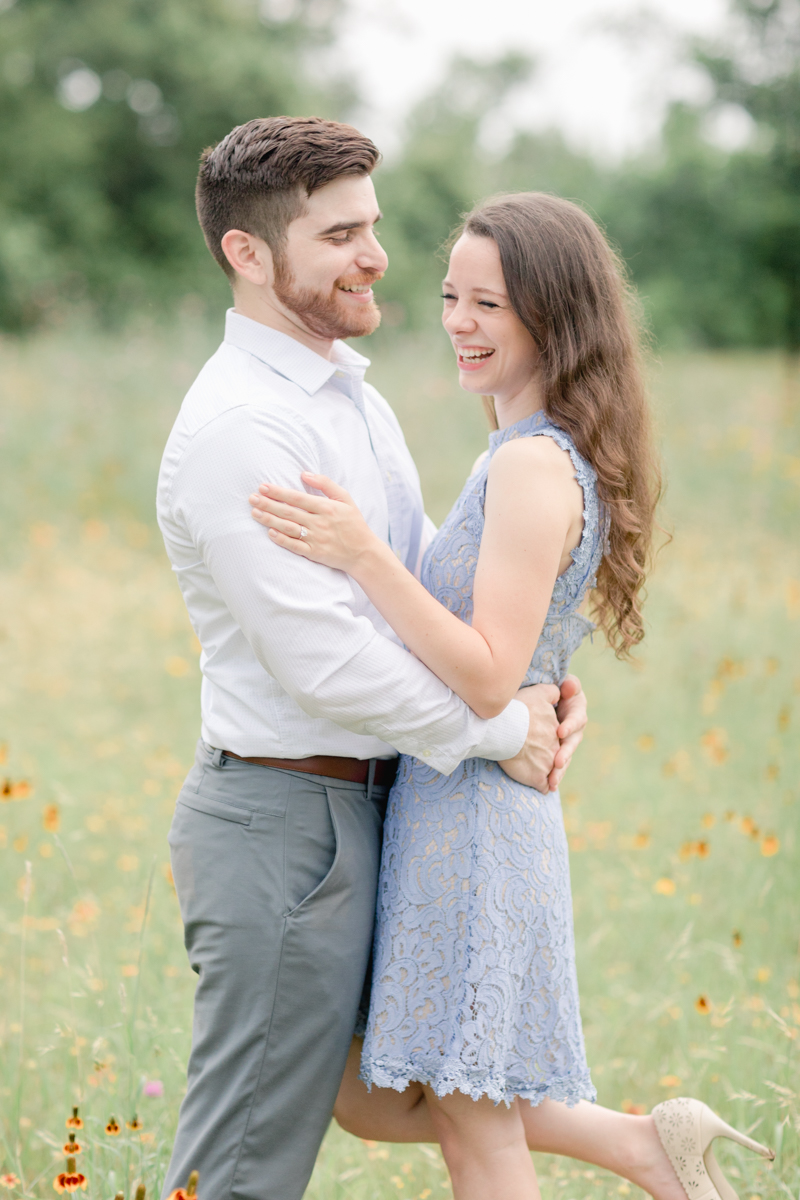 ALT TEXT: Sometimes a couple's energy is just so contagious. That’s Sebastian and Amber-Lea. They're the epitome of bubbly. Their Camp Lucy engagement session was so fun and beautiful! Plus there were ALPACAS! Click through to see their whole session!