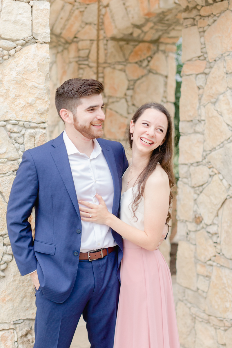 ALT TEXT: Sometimes a couple's energy is just so contagious. That’s Sebastian and Amber-Lea. They're the epitome of bubbly. Their Camp Lucy engagement session was so fun and beautiful! Plus there were ALPACAS! Click through to see their whole session!