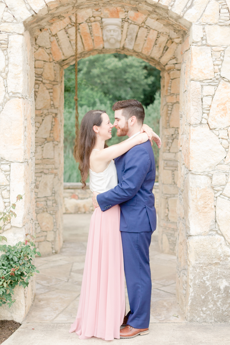 ALT TEXT: Sometimes a couple's energy is just so contagious. That’s Sebastian and Amber-Lea. They're the epitome of bubbly. Their Camp Lucy engagement session was so fun and beautiful! Plus there were ALPACAS! Click through to see their whole session!