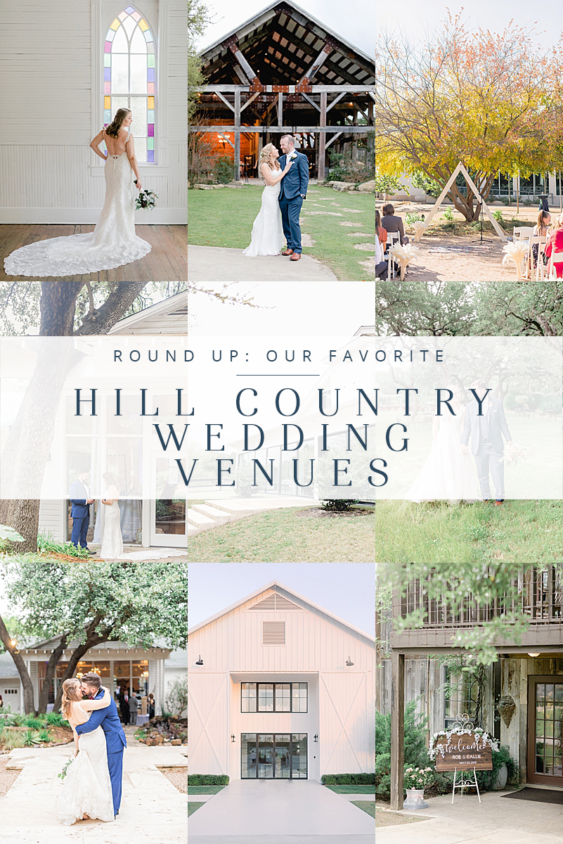It’s hard to pick favorites when everything in the Texas Hill country is so easily beautiful! Over the last 3 years of shooting weddings on the reg, we have come to find a handful of favorites that are near and dear to us! I'll go into the specifics of each Texas hill country venue, but there are some of the things that make all of these amazing. Click through to see!