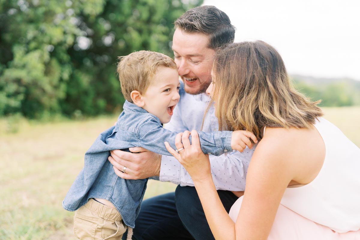 If there were ever a perfect South Austin Family Session, this would be it! I love their family session outfits, even little Hayden who is almost 3!