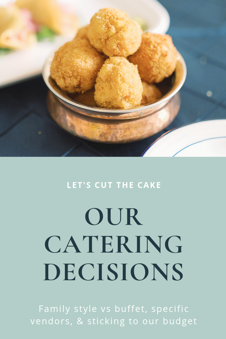 How do a pair of wedding photographers decide on their caterer? We finally get to look past vendor meals! Click through to find out!