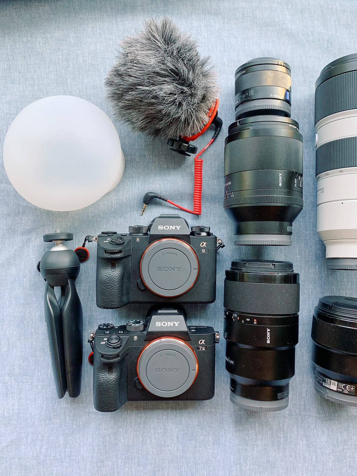 We're a wedding photography duo, pre-launch of videography, and post switch to a full Sony system! Curious what's in our bag? Click through to find out!