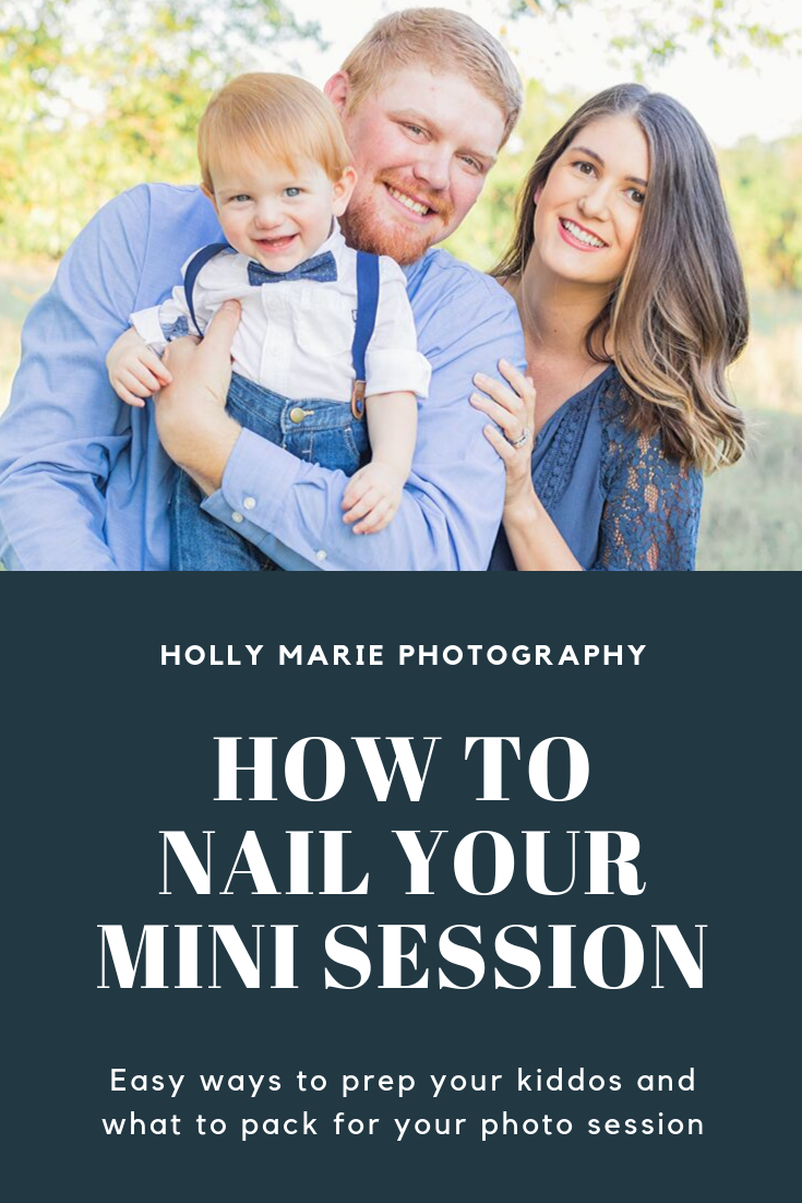How to prep for your Family Photo Session! Mini session tips from Holly Marie Photography, based out of Austin, Texas.