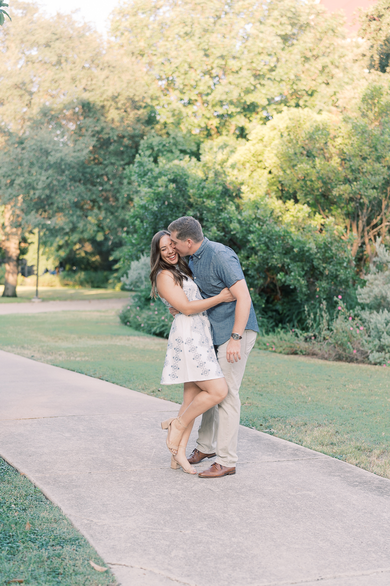 Ashley and Mitchell are so stinking cute! I loved their laid back South Austin engagement session! Check out my favorites at the link here!