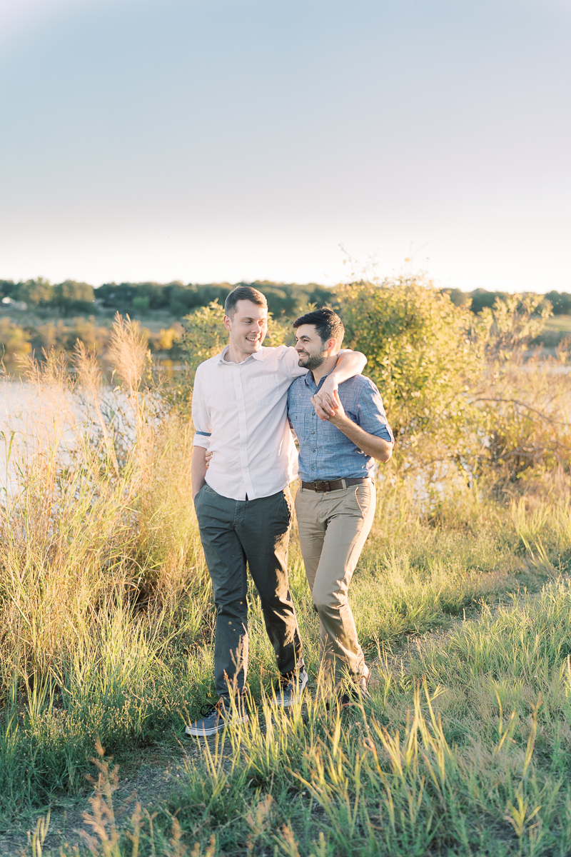Brushy Creek is a beautiful park in Austin and was the perfect location for Nick & Alex's engagement session! You have to see how handsome these two are!