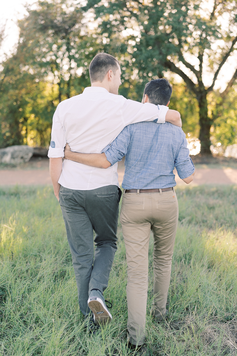 Brushy Creek is a beautiful park in Austin and was the perfect location for Nick & Alex's engagement session! You have to see how handsome these two are!