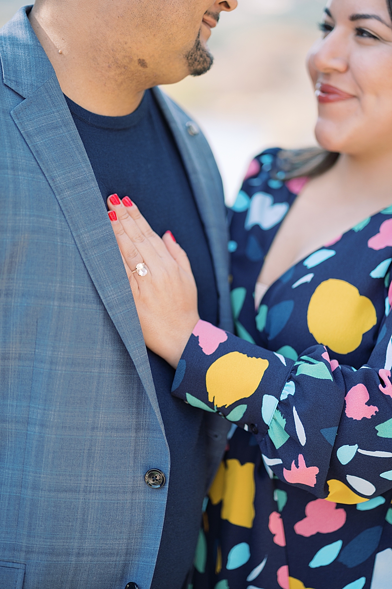 Engagement session at Laguna Gloria in Austin Texas! We had perfect fall weather, and they are couple AND outfit goals!!