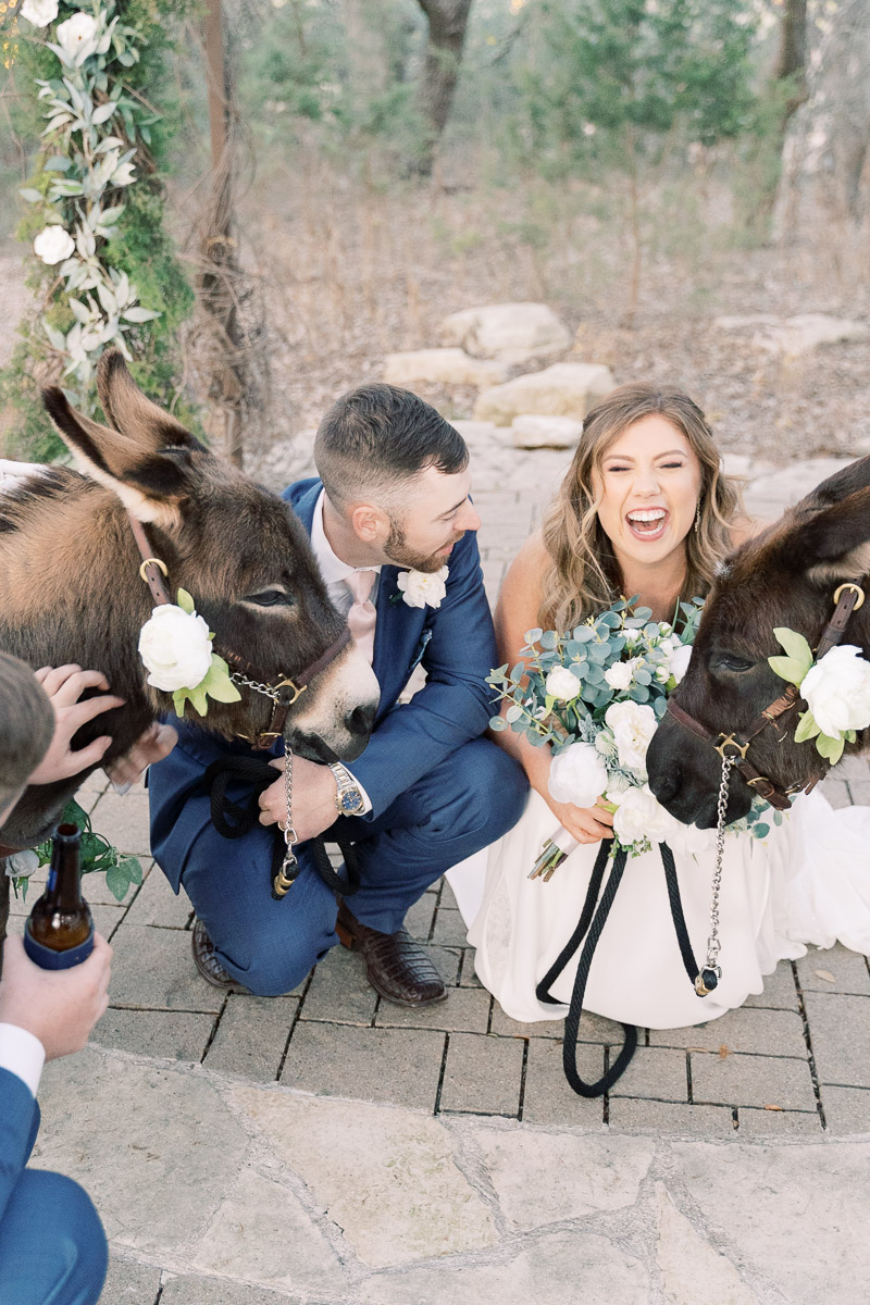 The dreamiest sunset photos! This Camp Lucy Sacred Oaks wedding was one for the books! Beautiful Texas weather, beer donkeys, what more could you ask for? You have to see it!