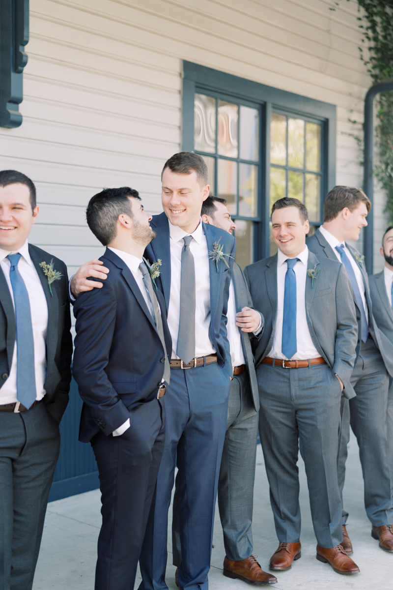 Nick and Alex’s intimate Springdale Station wedding was one of our most touching and beautiful to date! They are the most handsome set of grooms and so fun!