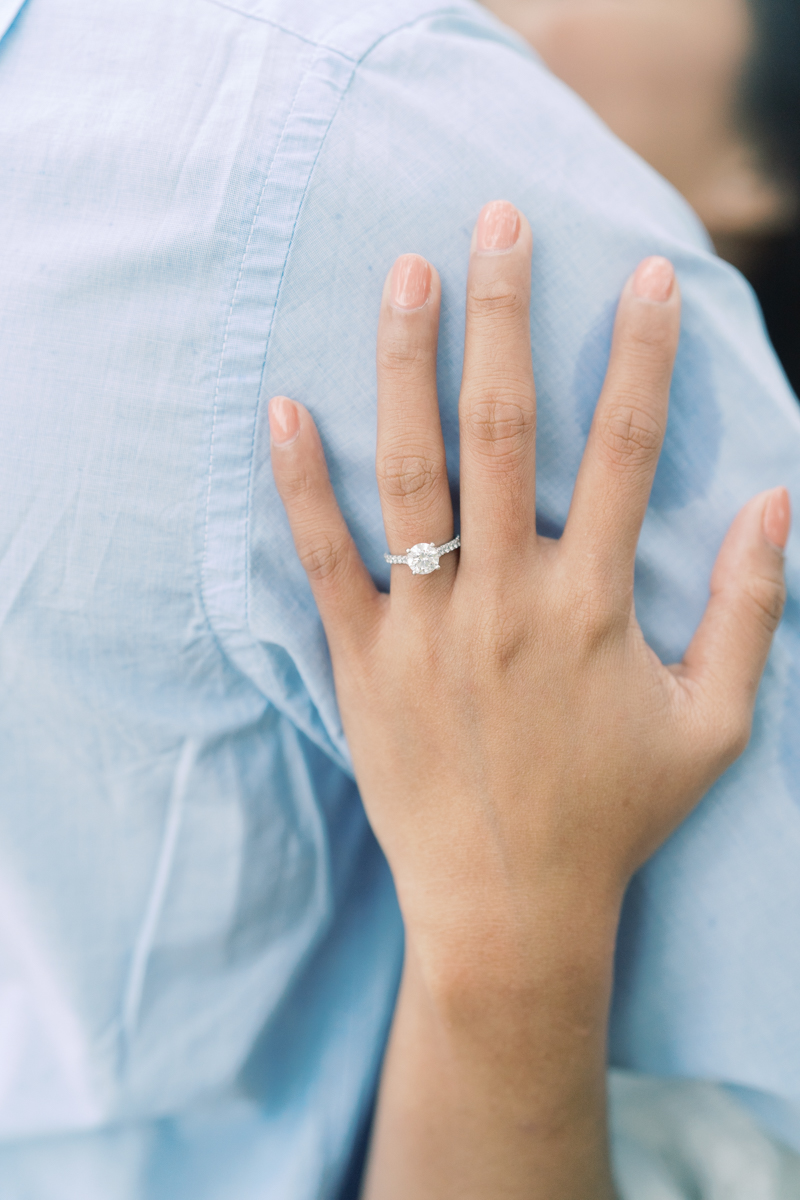 This engagement session at The Addison Grove in Austin Texas is so gorgeous! It's never a bad idea to have your session at your wedding venue!!