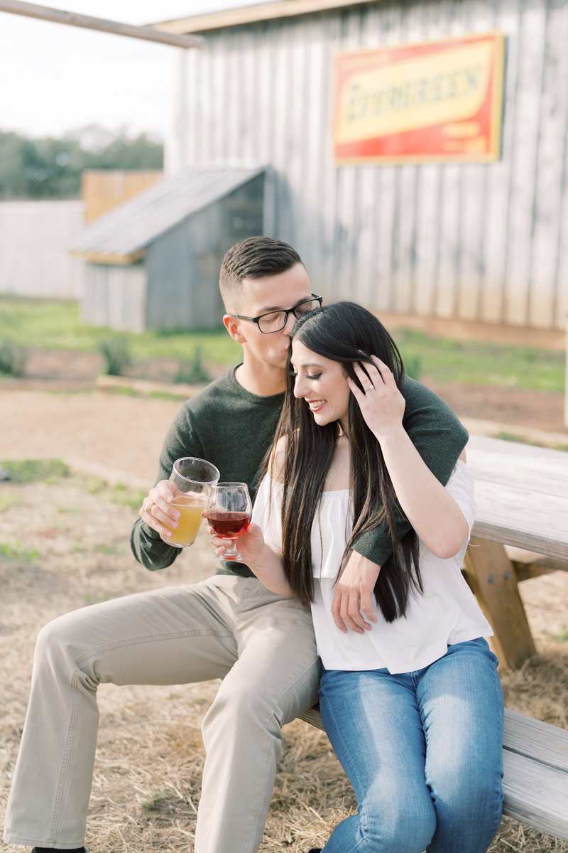 When you're getting married at Vista West Ranch, you have your rehearsal dinner AND engagement session at Fox 12 Beer. It's the perfect match!