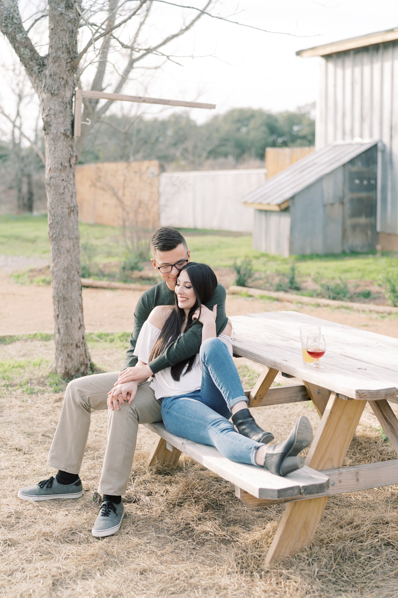 When you're getting married at Vista West Ranch, you have your rehearsal dinner AND engagement session at Fox 12 Beer. It's the perfect match!