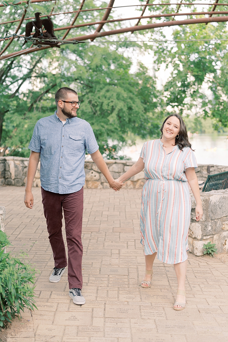 ATX Lifestyle Engagement Session | Holly Marie Photography - Austin & Cassidy's lifestyle engagement session at Mozart's Coffee + Zilker Park! If you're familiar with ATX, you know how awesome these 2 locations are!!