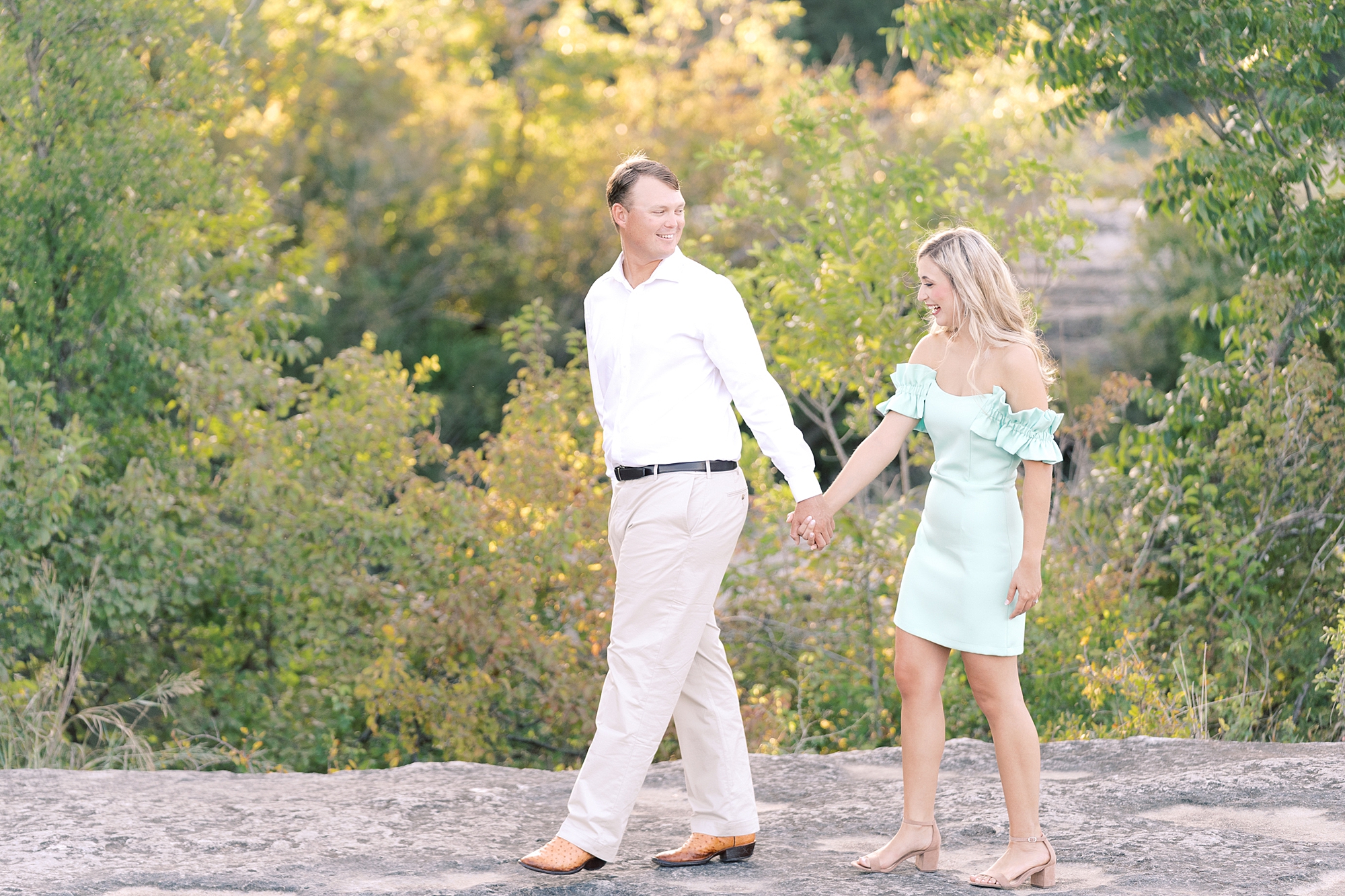 Okay stop what you're doing because you have to read Rachel and Tyler's rom-com worthy love story RIGHT NOW! And then you have to see their McKinney Falls engagement session!