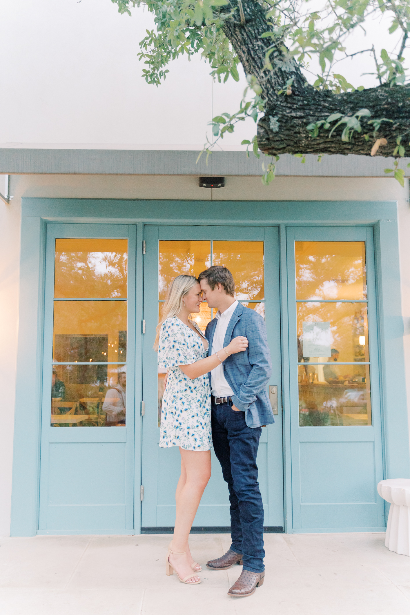 If you're looking for an adorable lifestyle engagement session in ATX, look no further!!! The Wayback cafe and cottages is an adorable venue out in Bee Caves, TX near Austin. We have the most fun engagement session here!