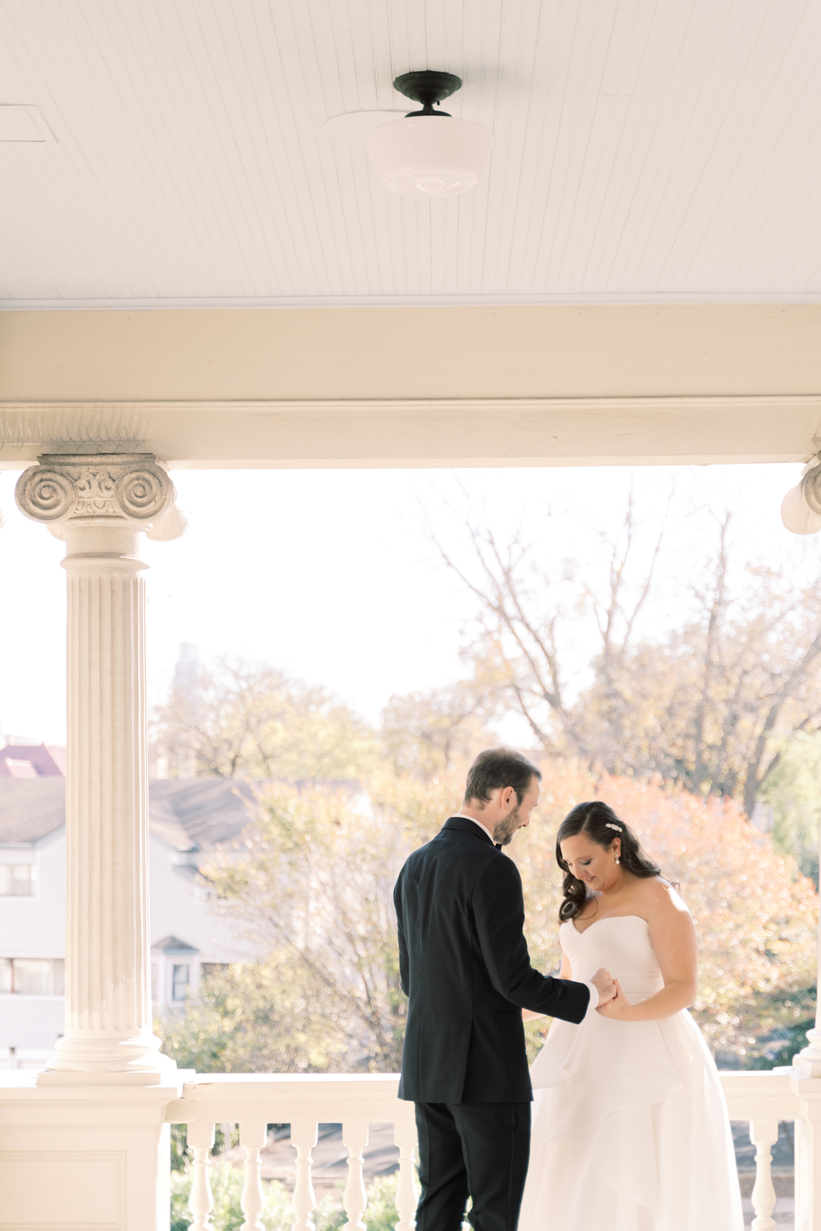 Gorgeous December wedding at Hotel Ella in downtown Austin, TX! Katelyn and Sean brought their dog Huck along as their best pup, had champagne served from a trailer they built themselves! 