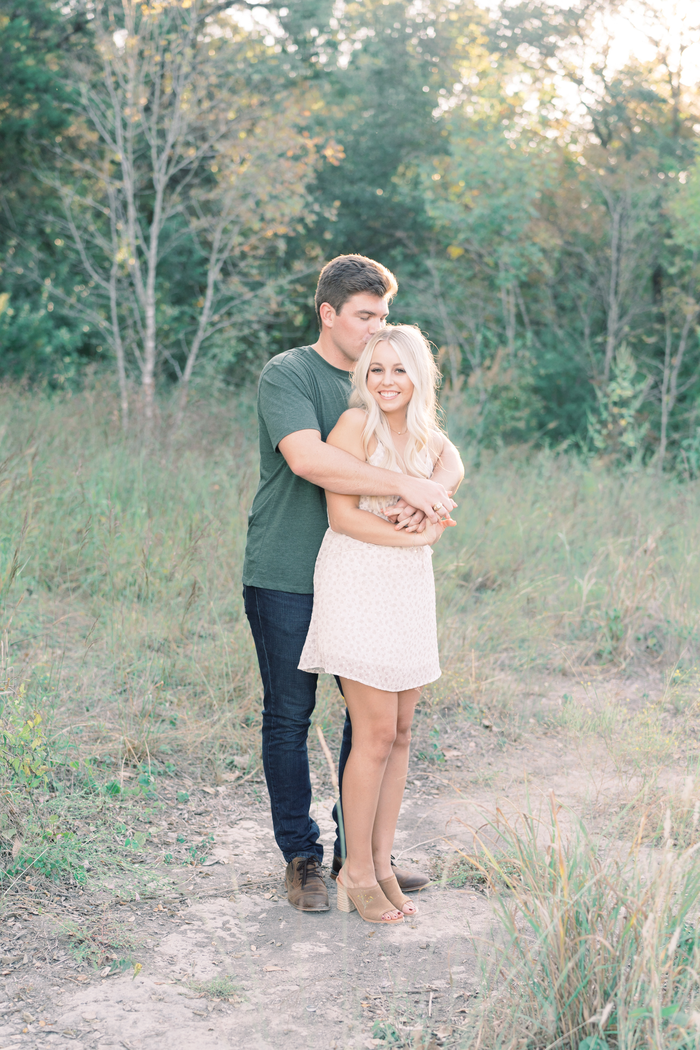 Pro tip for the very coolest (literally) Austin, Texas engagement session: get in the water!! You have to see how dreamy this session is!