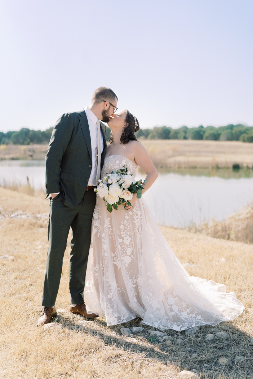 These two tied the knot in their backyard at their sunny minimony in Austin, Texas! It was such a beautiful small ceremony, and the meaningful details they added made the day so sentimental and true to them!