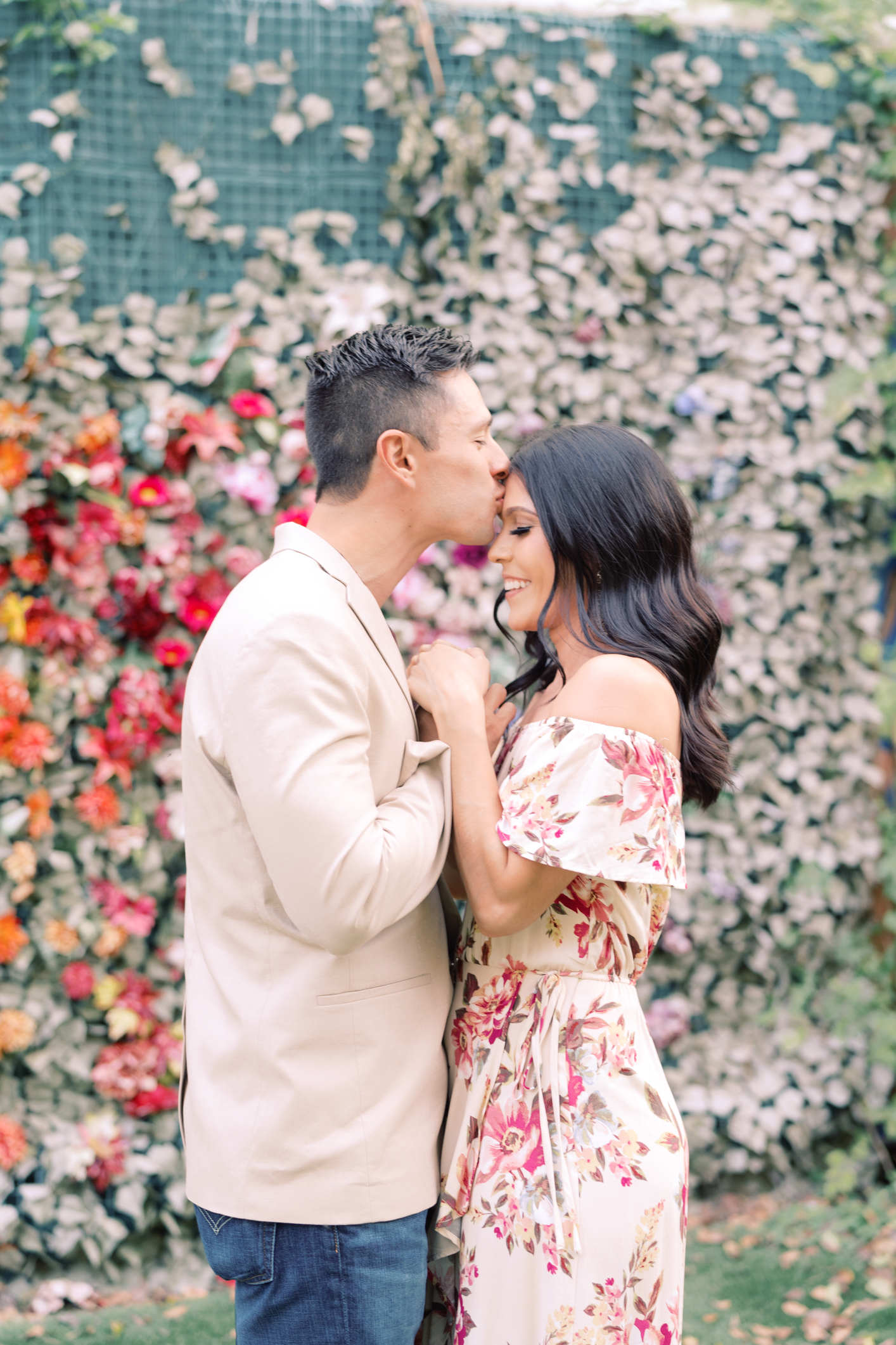 Just wait til you see all the magic when we broke out the smoke bombs! Sekrit Theater is the perfect place for a unique and cool engagement session in Austin Texas!