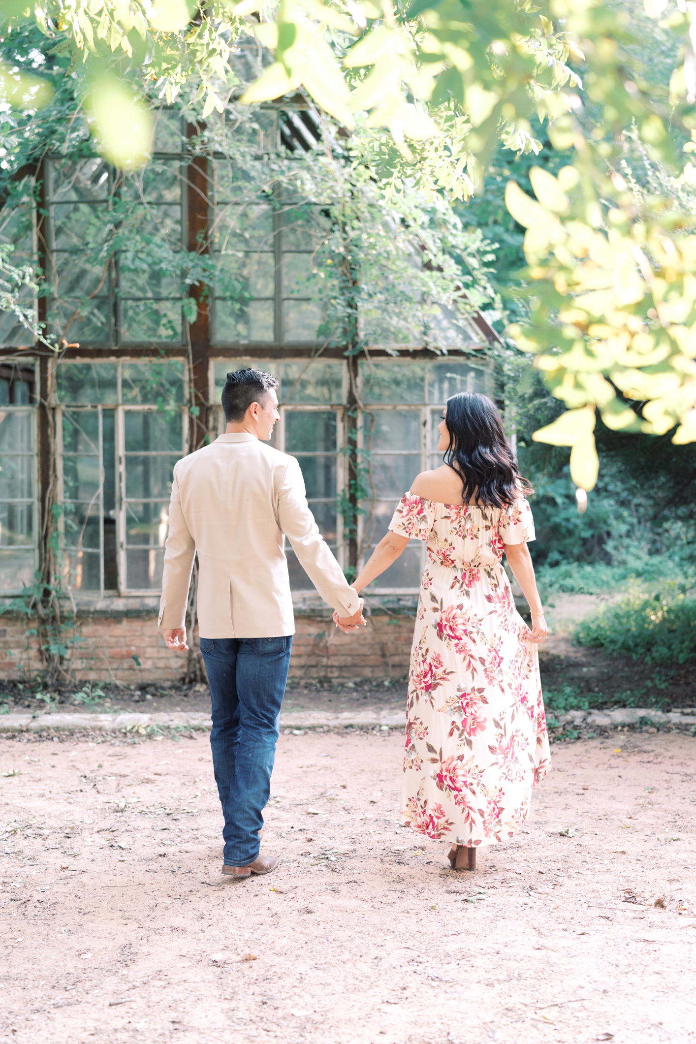 Just wait til you see all the magic when we broke out the smoke bombs! Sekrit Theater is the perfect place for a unique and cool engagement session in Austin Texas! 